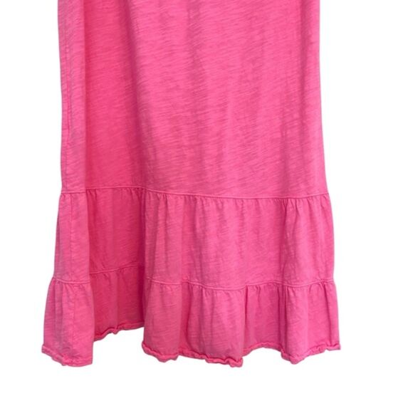 Fresh Produce Papaya Pink Melody Ruffle Knee Length Sleeveless Dress Size XS - Picture 6 of 8